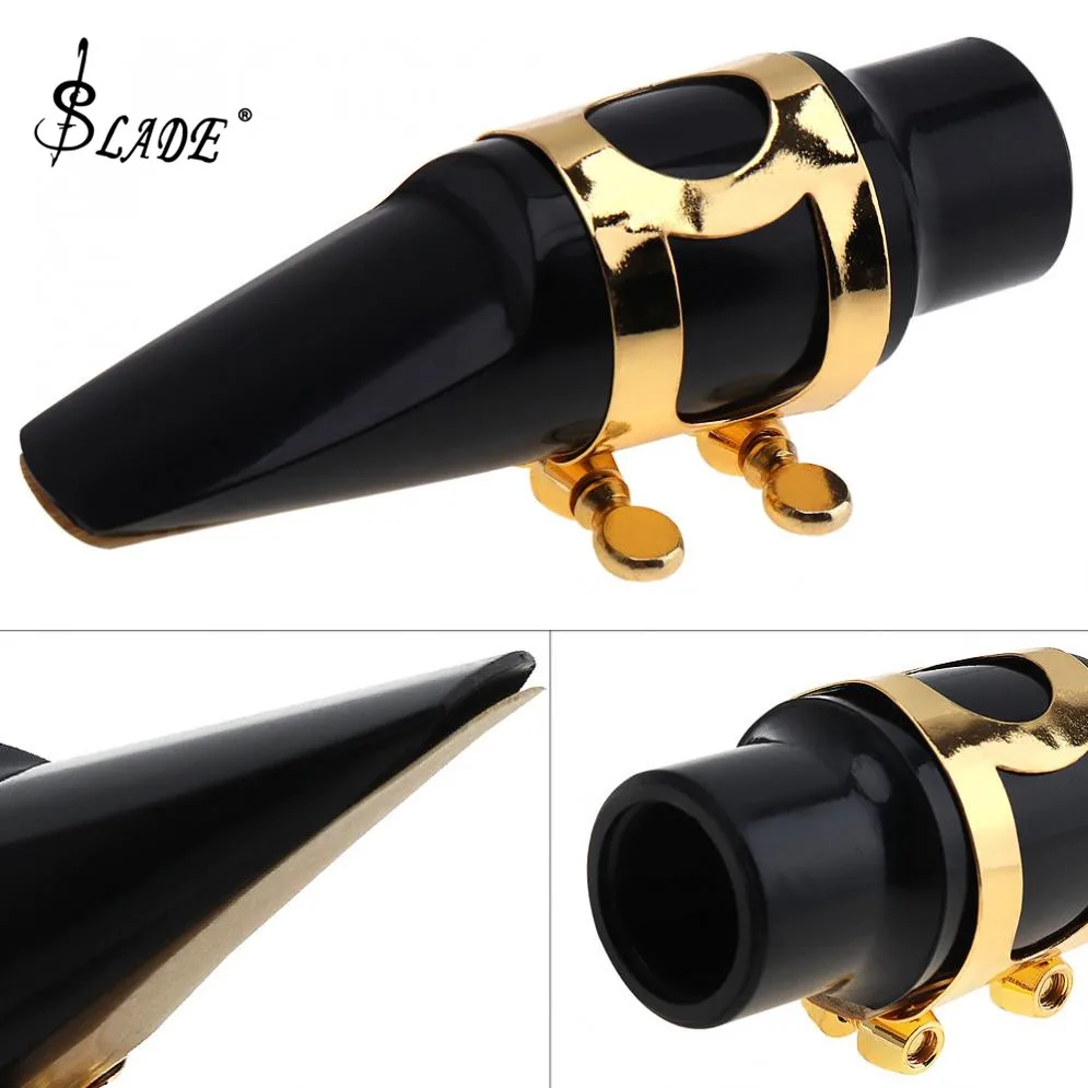 

Slade Professional Alto Sax Saxophone Mouthpiece Musical Instrument Accessories with Ligature and Cap