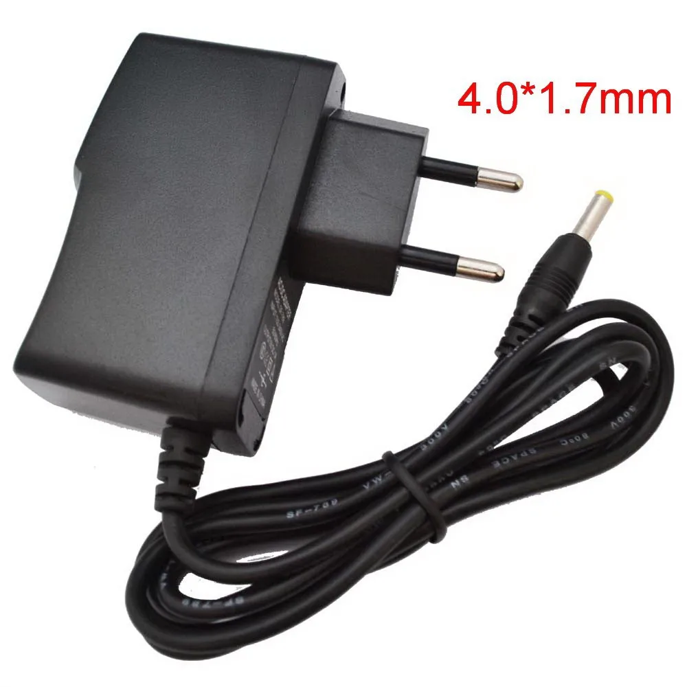 1 Uds DC 12V 800mA y 0.8A AC 100-240V Adaptador convertidor fuente de alimentación enchufe de la UE 12V 0.8A DC 4,0mm x 1,7mm