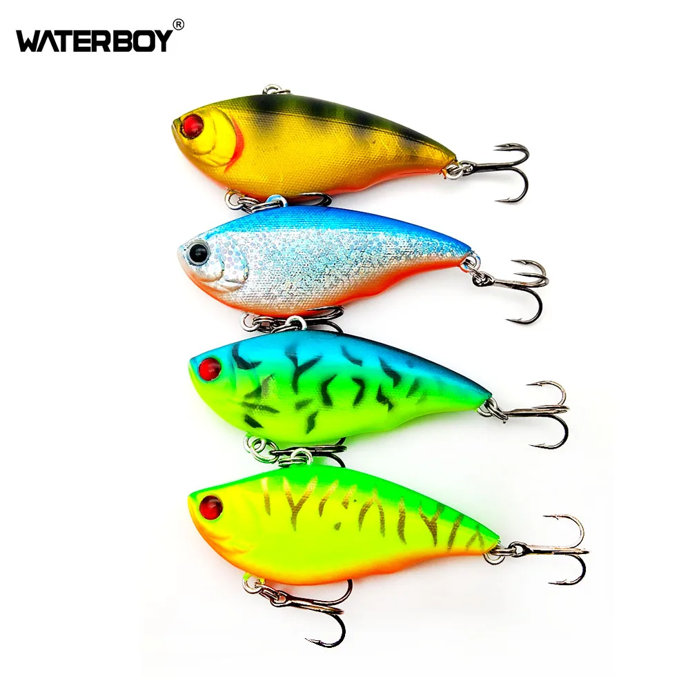 

WATERBOY 5.5cm 8.5g mini vib fishing lures hard bait artificial vibe fishing bait fish wobbler sinking vibration deep swimming