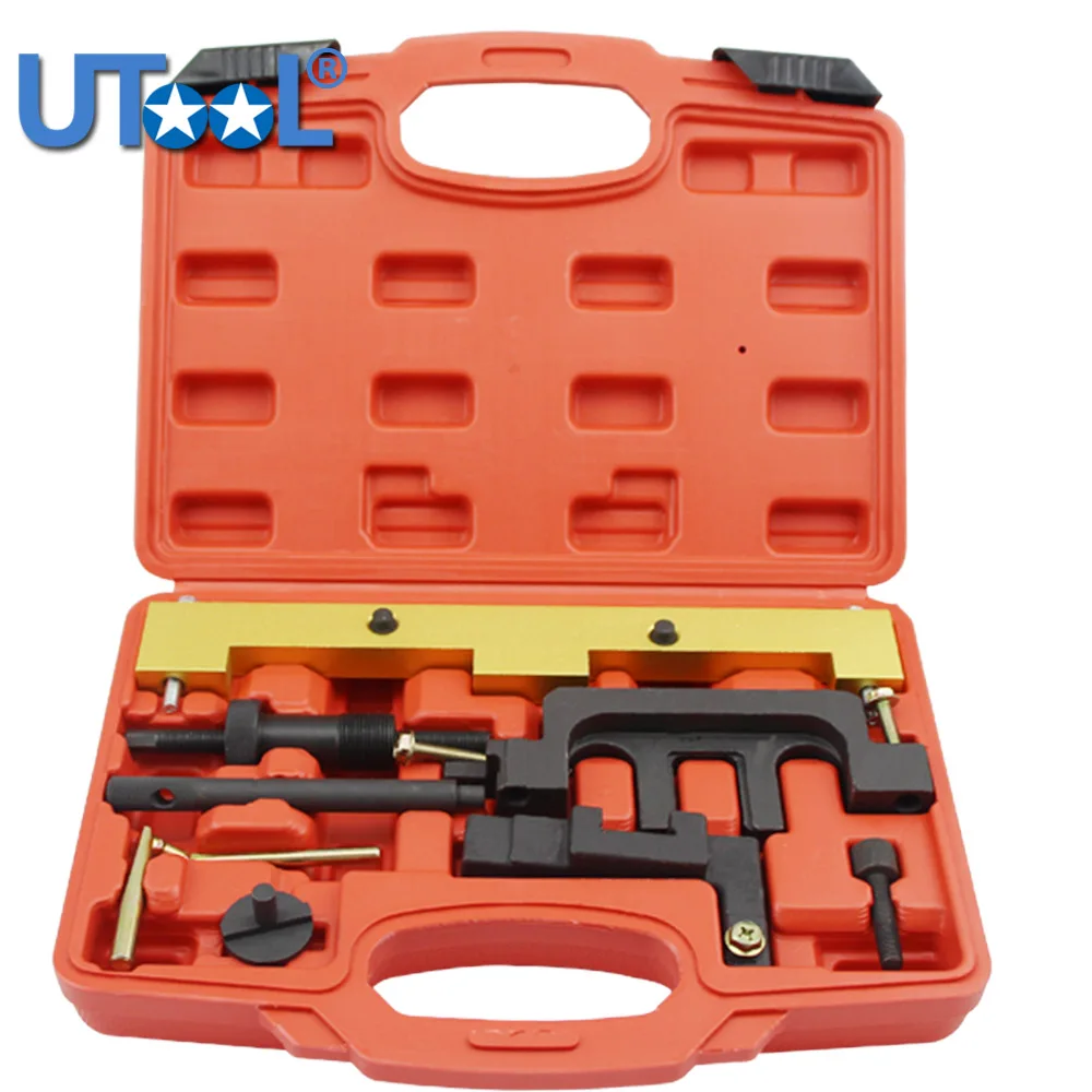 8Pcs Petrol  Camshaft  Engine Timing Locking Setting Tool Kit For BMW  318I 320I 316I E87 E46 E60 E9 N42 N46 Engines Auto Tools