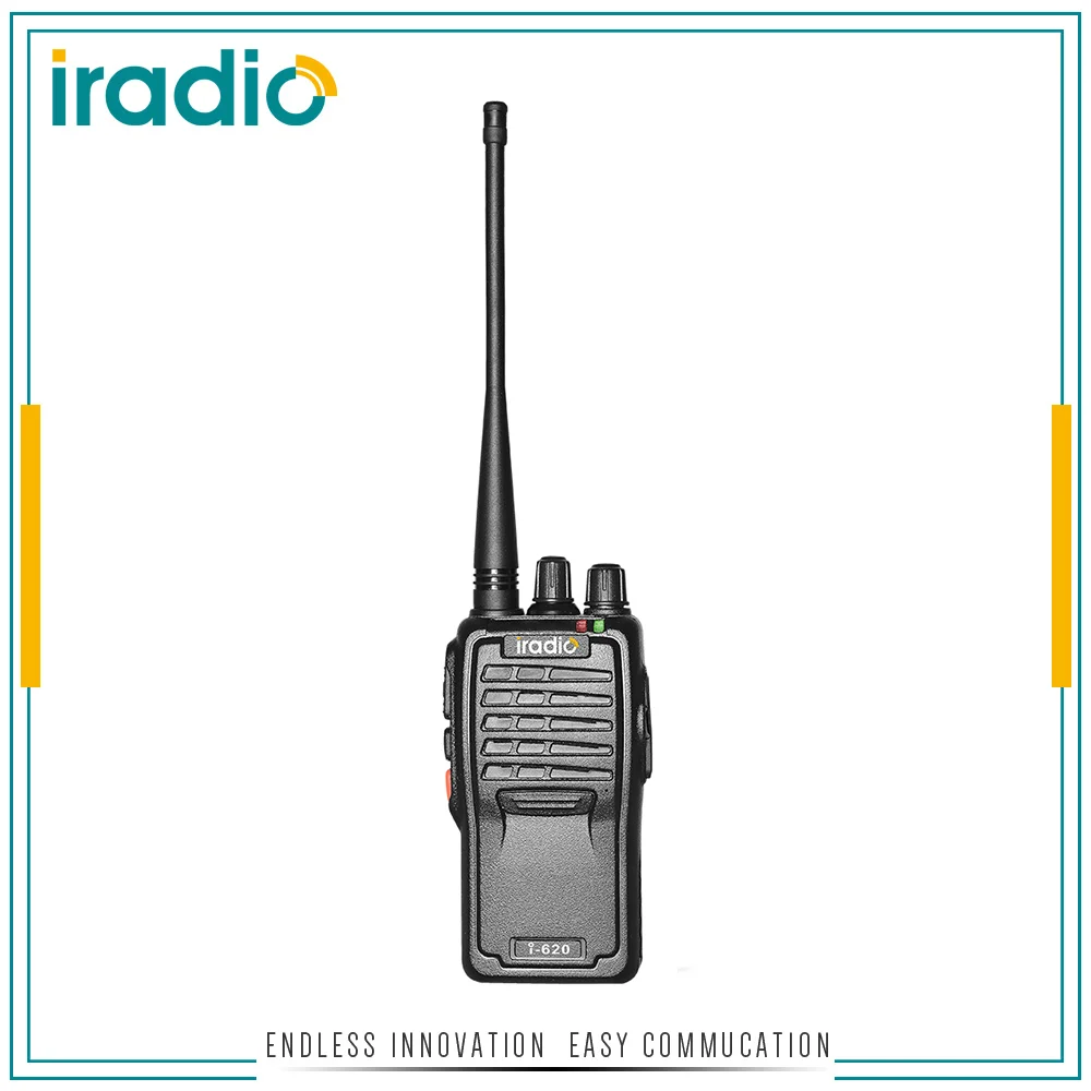 Iradio I-620 Two-way Radio CE/RoHs/FCC Single band handheld walkie talkie PMR/FRS Woki Toki