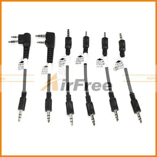 6 in 1 USB Program Programming Cable Adapter for Motorola ICOM BAOFENG PUXING KENWOOD YAESU Radio