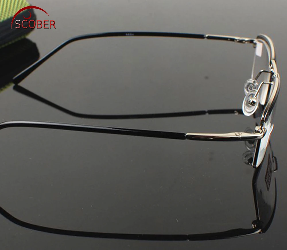 Progressive Multifocal Reading Glasses Designer Double Bridge duke Commercial Man See Near And Far TOP 0 ADD +1 To +4
