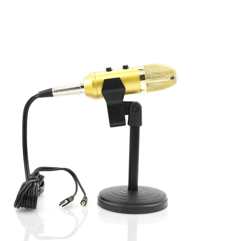 MK F100TL USB microfone Studio Professional Condenser Wired Computer Microphone For Chatting Singing Karaoke Video Recording PC