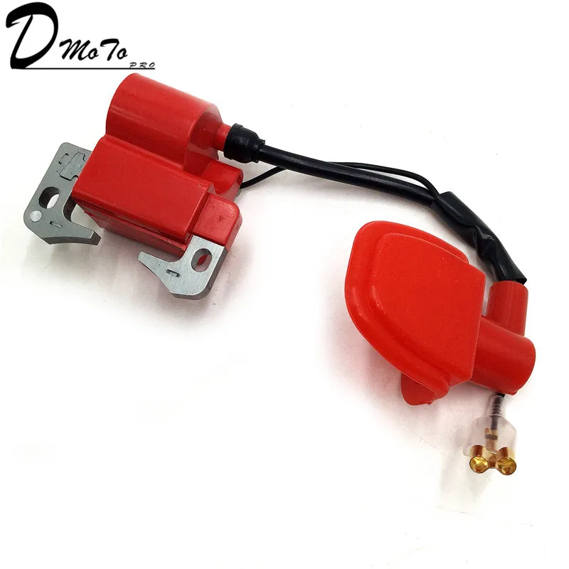 IGNITION COIL for 43cc 47cc 49cc Mini Quad Pocket Dirt Bike ATV 2-Stroke Engine part with L7T spark plug