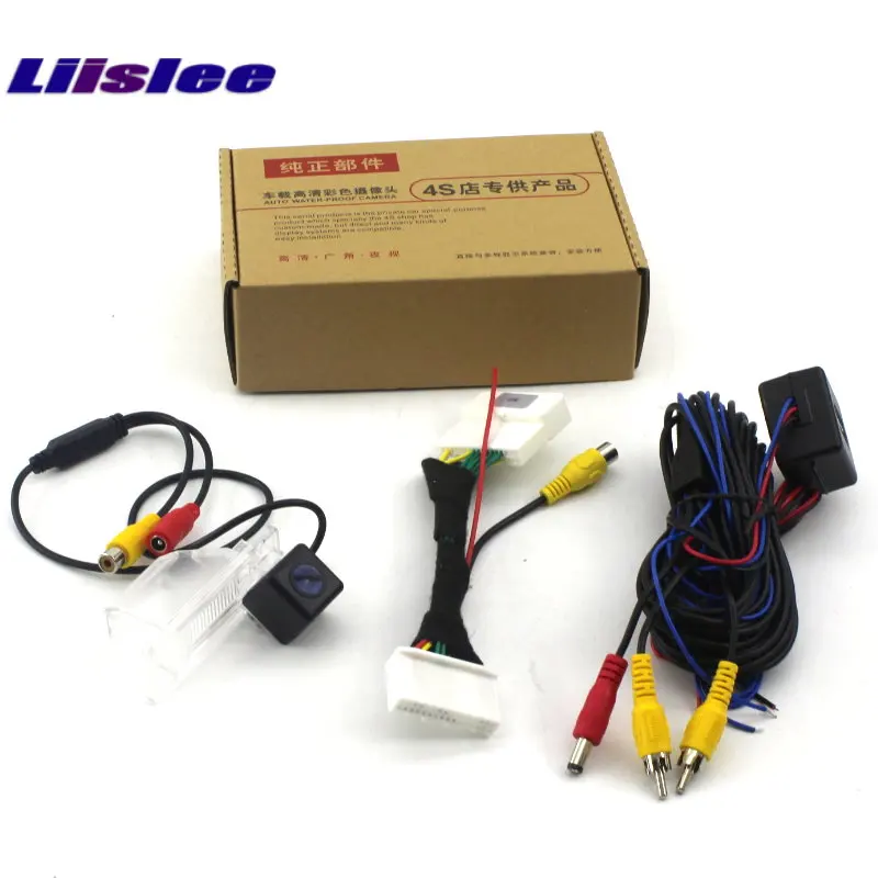 Per Nissan Kicks P15/D15 2018-2023 adattatore per fotocamera posteriore per auto parcheggio RCA HD CCD CAM Display OEM Kit di aggiornamento dell'immagine di retromarcia