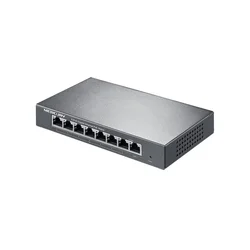 Mini 8 Port 7 PoE 65 W gigabit POE anahtarı Standart PoE güç 10/100/1000 Mbps masaüstü anahtarı hub ağ Tam/Yarım dubleks, SG108P