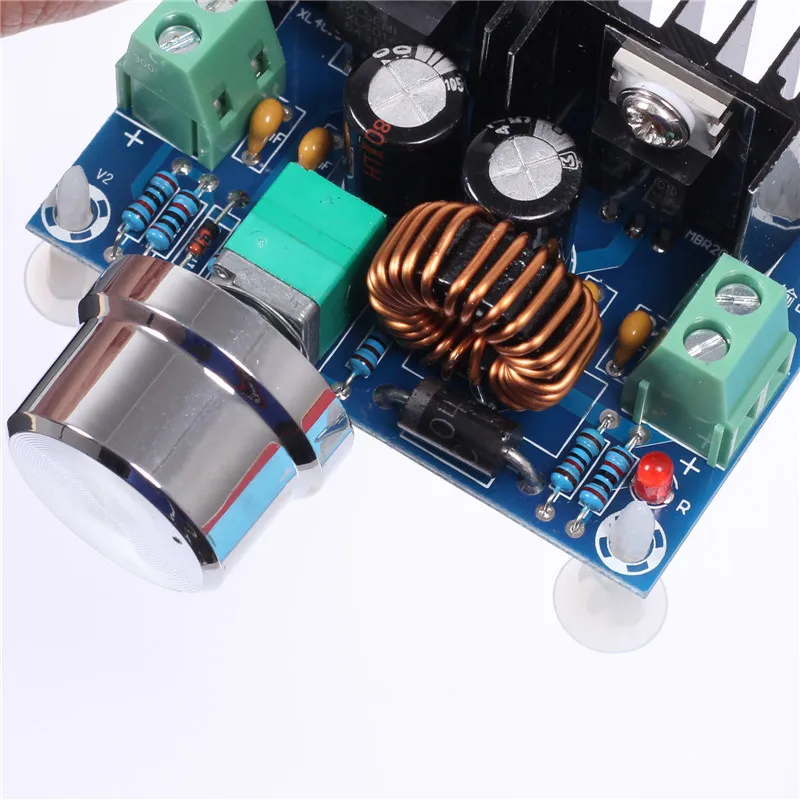 XL4016E1 DC4V-40V أو DC1.25V-36V التنحي باك امدادات الطاقة وحدة 8A PWM تعديل مكبر للصوت مجلس