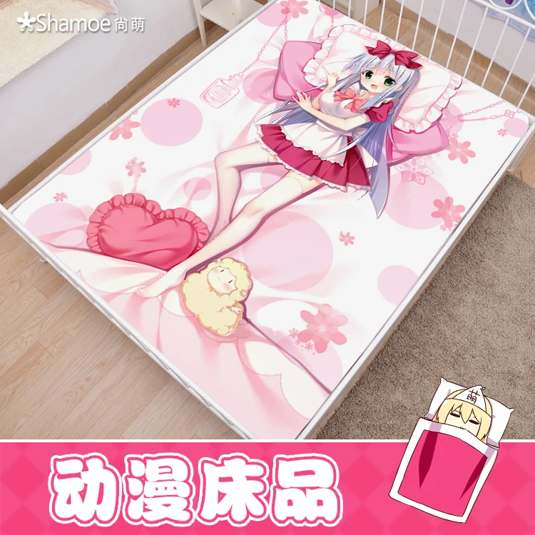 

Anime Cartoon Cosplay ALICE or ALICE Mattress Cover Fitted Sheet Fitted cover Bedspread Counterpane 002