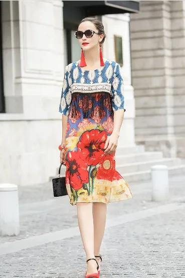 European spring and summer new European women's women's wear round China silk silkworm silk blouse