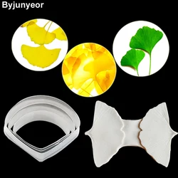 Ginkgo Leaf Silicone Veiner Flower  Fondant Gumpaste Clay Water Paper Cake Moulds,Sugarcraft Cutters  CS234