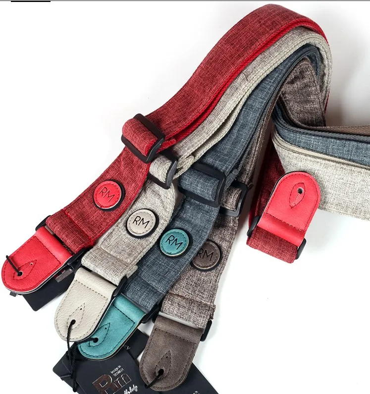 Rm Real Mission Guitar Strap, 7 Colors Available. Also fit Electric Guitar or Bass Guitar