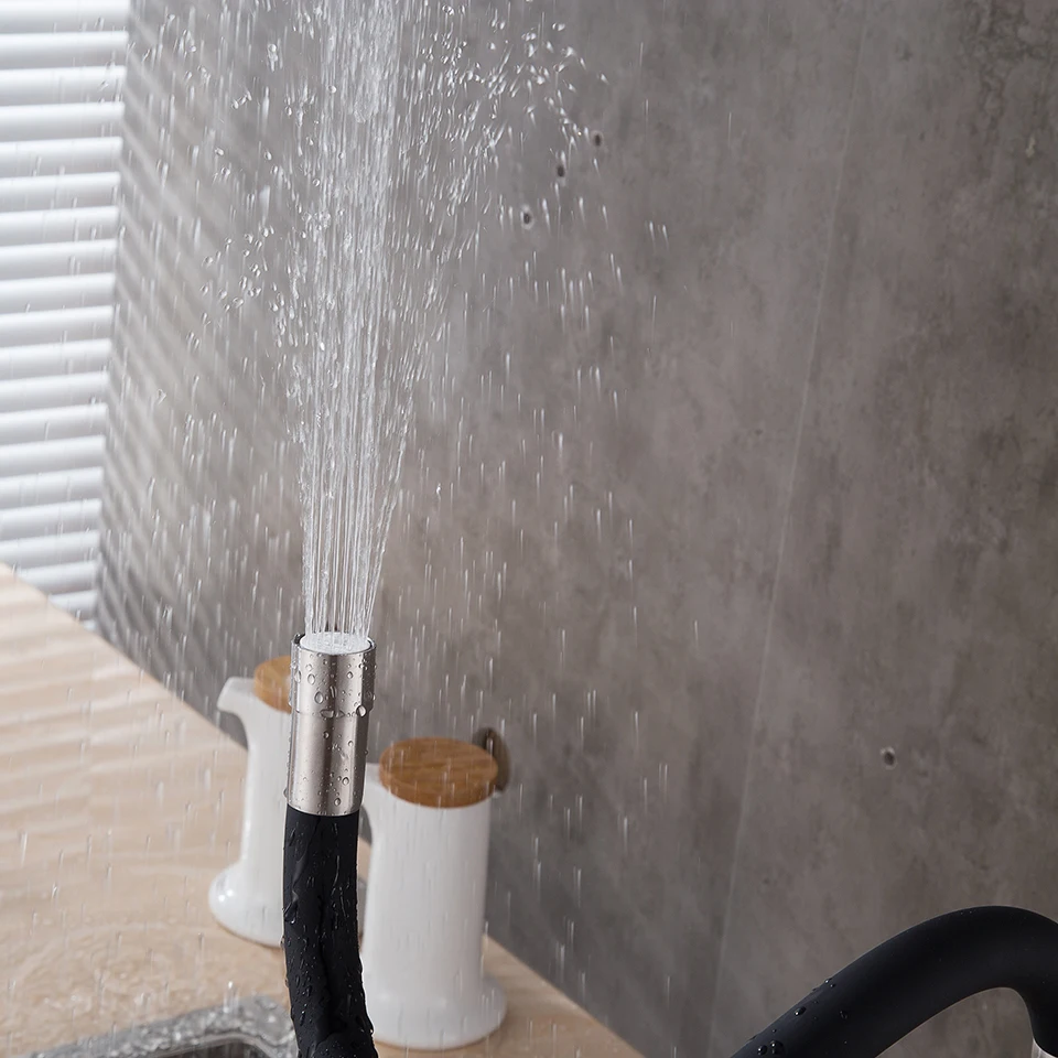 220V Electric Tankless Instant Kitchen Faucet Sink Shower Stainless Steel Water Heater Faucets Universal Rotation Temp. Display