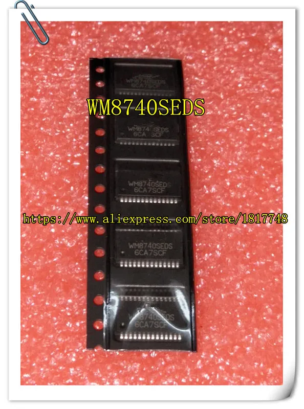 Free Shipping 5pcs/lot WM8740SEDS WM8740SED WM8740SE WM8740S WM8740  SSOP-28