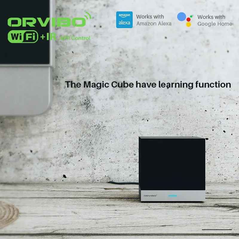 Orvibo Magic Cube Universal Smart Controller With Learning Function WiFi 4G IR Wireless Connection Work With Alexa