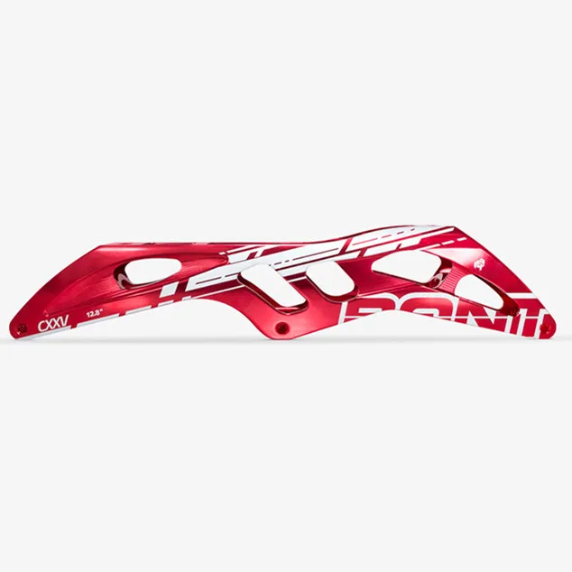 BONT 2PF CXXV 12.8 Red 7005 Inline skate frame Speed skate frame 3*125mm frame