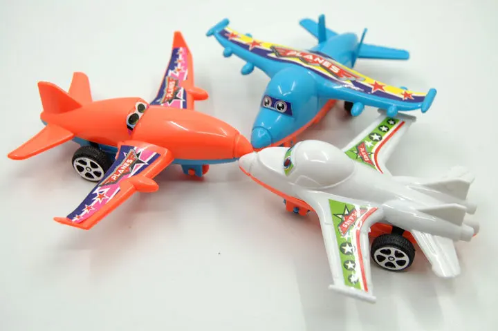 Avión de juguete extraíble para niños, modelo de avión de plástico, juguete educativo de fricción para bebés, Mini Kit de coche para niños, divertido