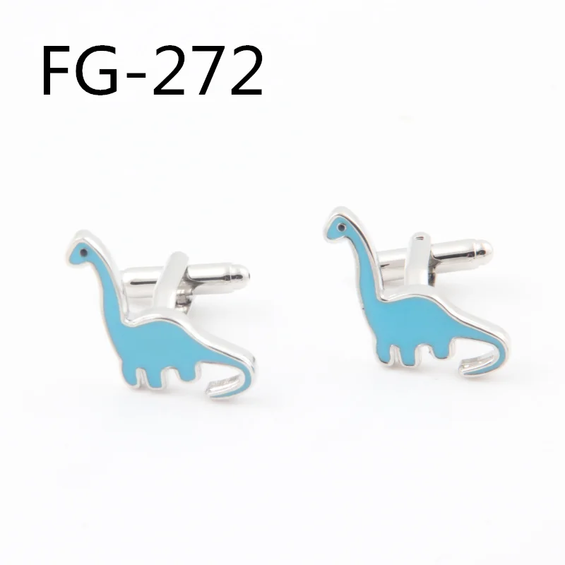 Men's accessories Fashion cufflinks Free Shipping:High quality cufflinks for men  FIGURE  2018Cuff Links  Dinosaur  Wholesales