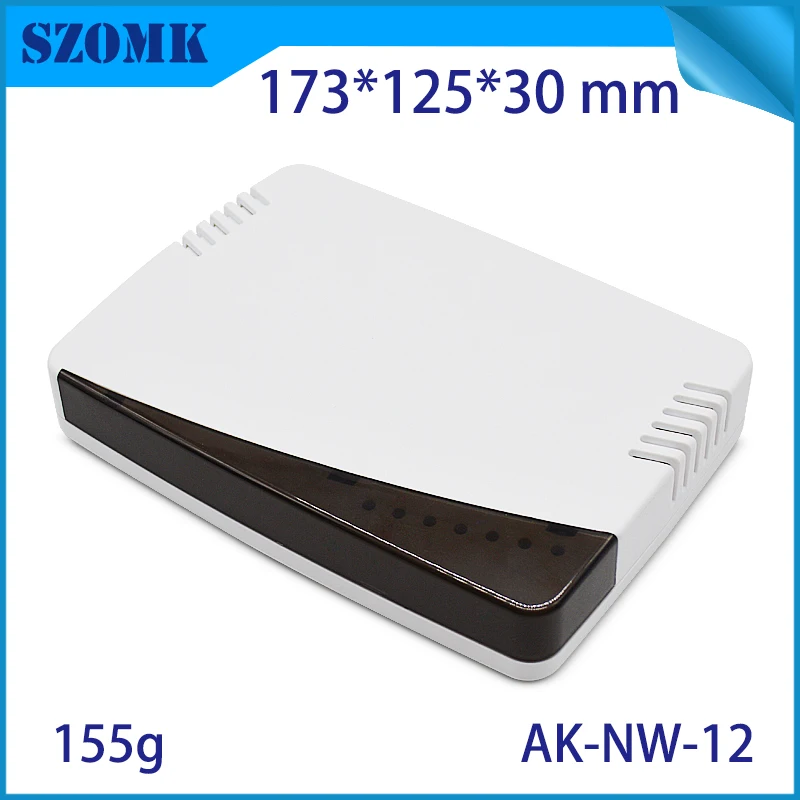 Plastic case electronic for pcb 173*125*30 MM DIY plastic network linker junction box WIFI networking abs junction box szomk