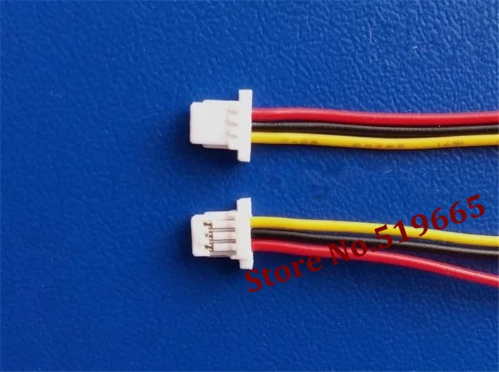 Free shipping  30pcs Micro JST SH 1.0mm Pitch 3-Pin Female Connector with Wire jst 3pin connector 100mm 28#