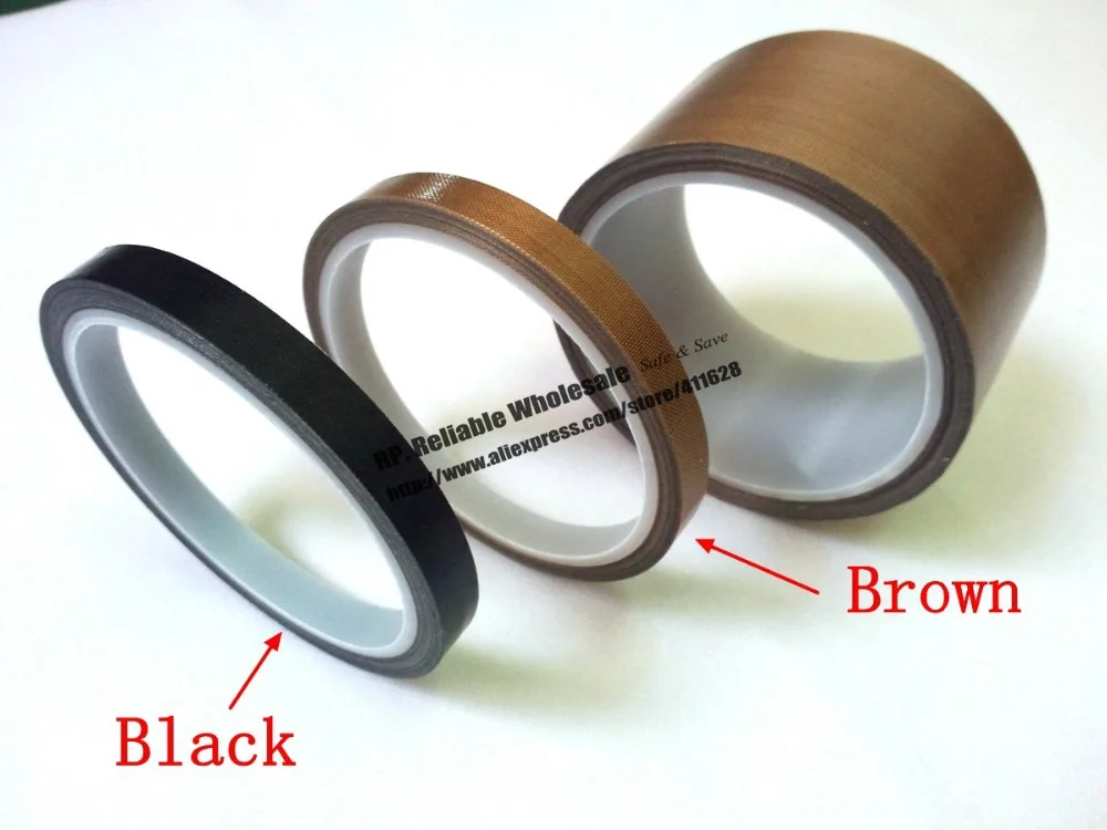 1 Roll (30mm*10 meters *0.13mm) High Temperature Stand Hot Insulating Adhesive Wear Resistance PTFE Tape for LCD BGA Roller