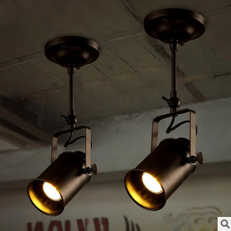Industrial Wall Lamp Retro Wrought Iron Wall Sconces Adjustable Spot Light Vintage Wall Light For Bedroom Living Room Loft Bar
