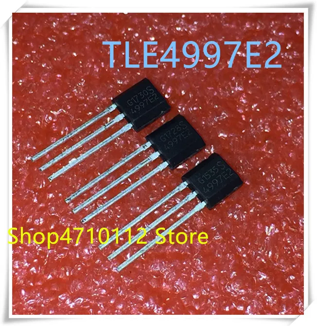 

NEW 10PCS/LOT TLE4997E2 MARKING 4997E2 TLE4997 IC Programmable Linear Hall Sensor PG-SSO-3-10 IC