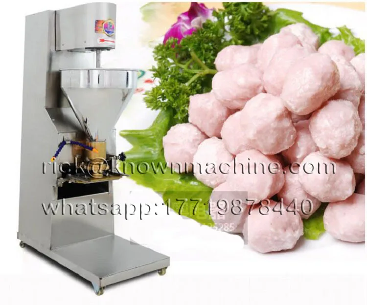 สแตนเลส Commercial 300r/Min ปลาขนาดเล็กไก่ Maker Meatball เครื่องจัดส่งฟรีโดย Sea