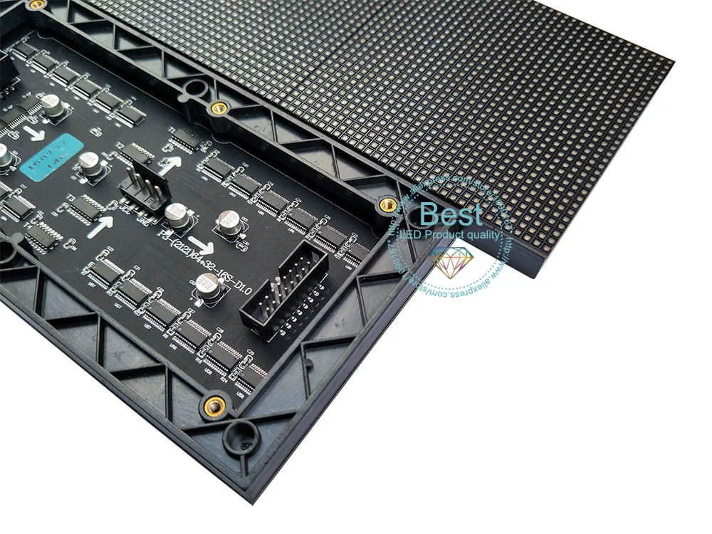 P3 Indoor Full Color Led Display Module 64*32 Pixels, Smd Rgb P3 Led Paneel 1/16Scan Hoge Verversing, P4 P5 P6 P10 Video Led Module