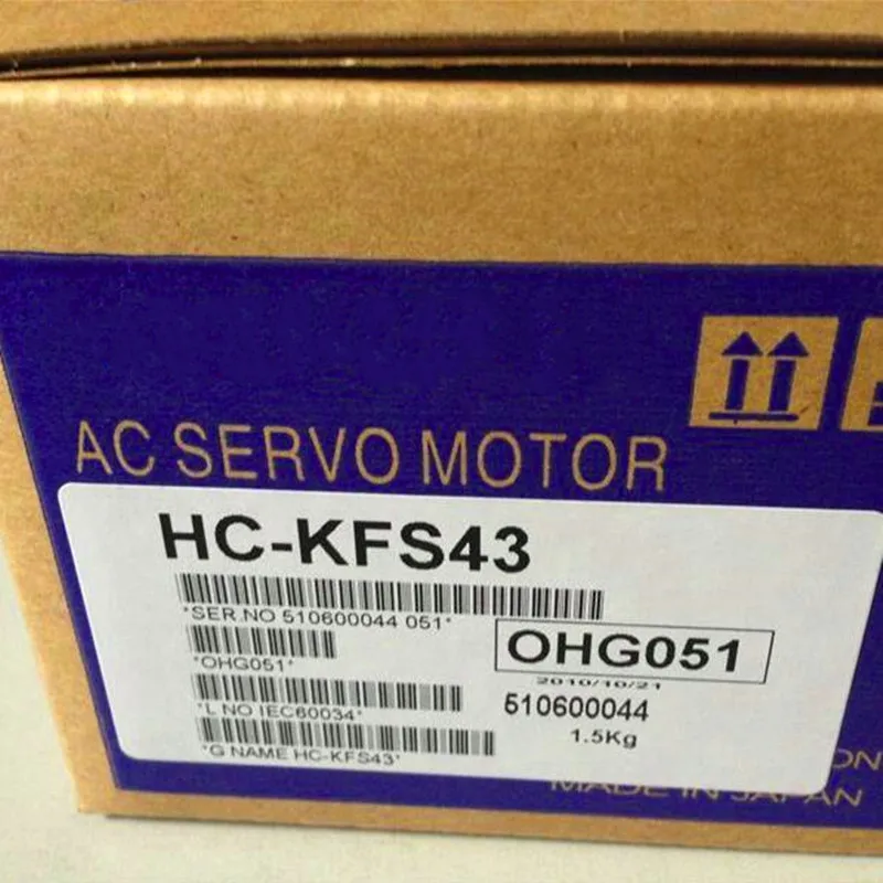 BRAND NEW ORIGINAL HC-KFS43 AC SERVO MOTOR