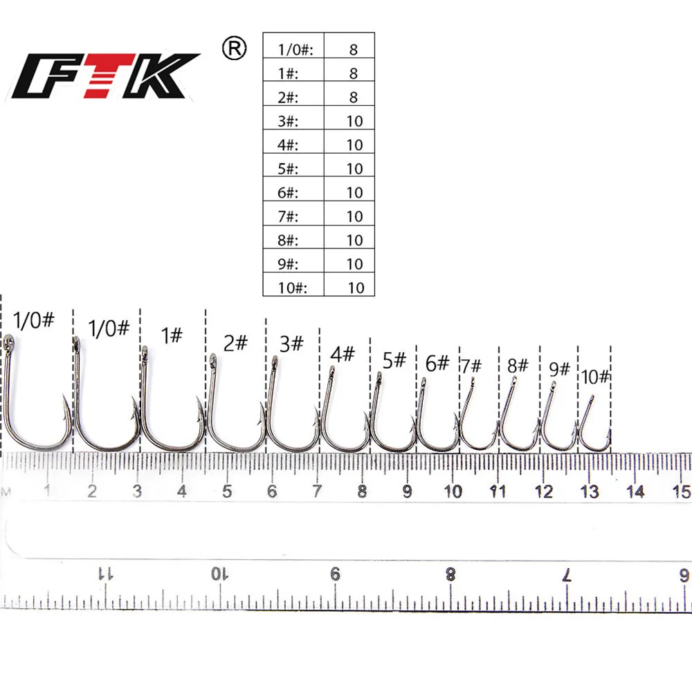 FTK stal wysokowęglowa haczyki z zadziorem ISEAMA haczyk wędkarski z okiem karpia Anzol Peche japonia wędkarski 50358