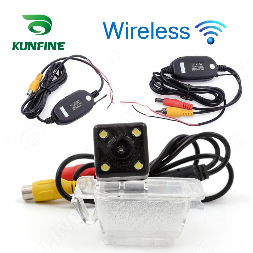 

HD Wireless Car Rear View Camera For Ford Ecosport 2013 2015 Parking Assistance Camera Night Vision LED Light Waterproof
