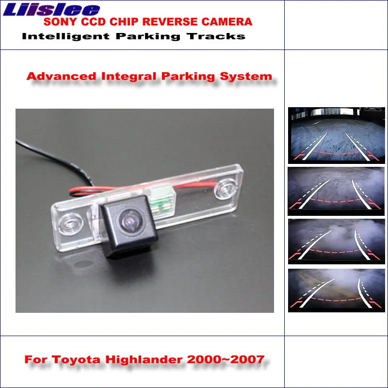 

Car Intelligentized Reversing Camera For Toyota Highlander 2000~2006 2007 Rear View Back Up Dynamic Guidance Tracks