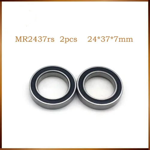 MR2437RS MR2437-2RS bicycle hub bike wheels bracket bearing MR2437 MR2437LLB 24377-2RS 24x37x7 mm 24*37*7 mm