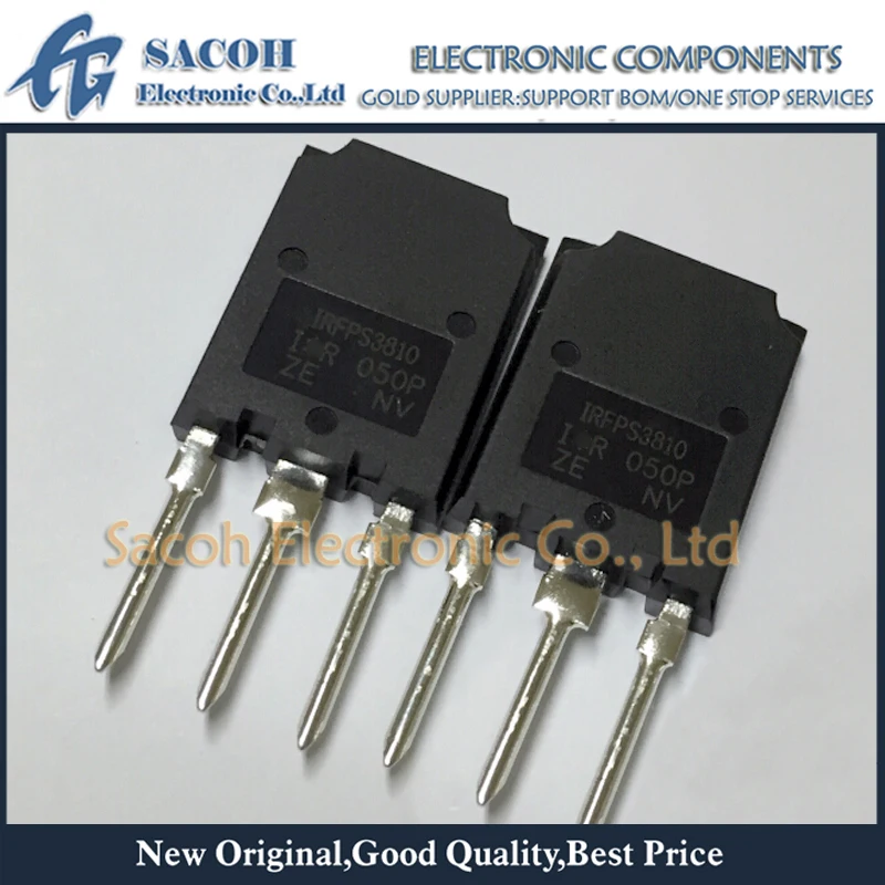 

Refurbished Original 5Pcs/Lot IRFPS3810 IRFPS3810PBF OR IRFPS3815PBF IRFPS3815 SUPER-247 170A 100V Power MOSFET