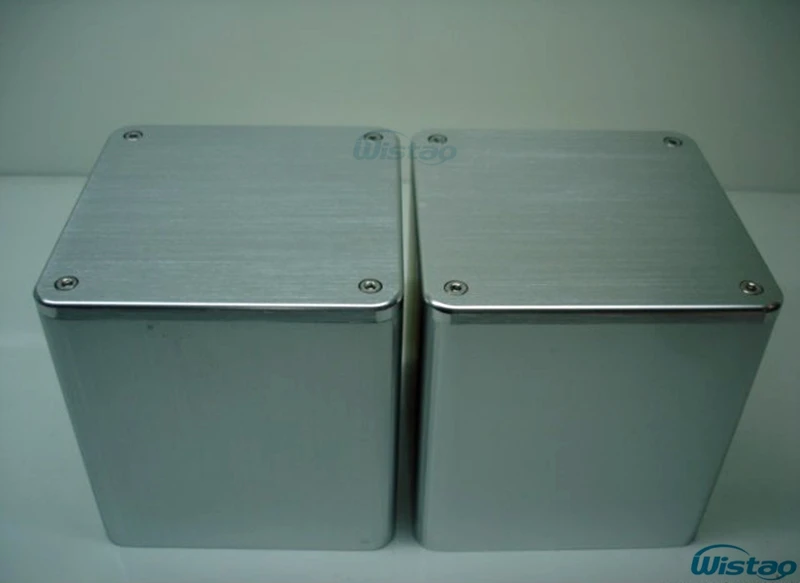 IWISTAO 1 шт. крышка трансформатора 134X134X136 матовый весь алюминий 1 шт. крышки силового трансформатора для лампового усилителя HIFI аудио DIY
