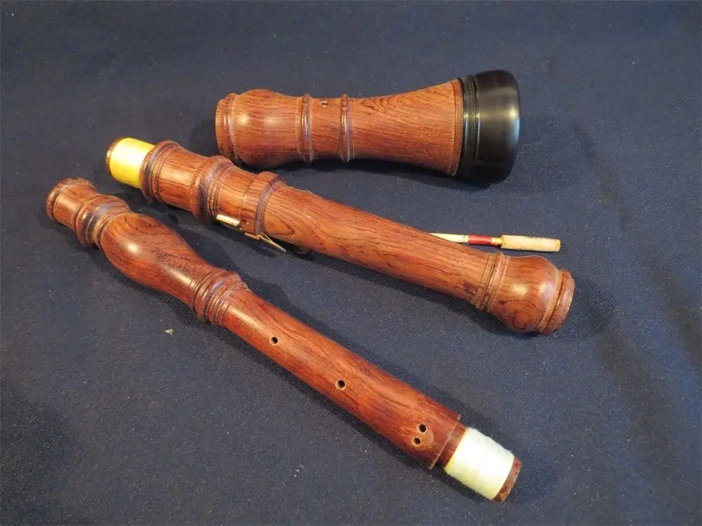 1pcs Baroque style Copy rosewood wooden Oboe A-415HZ, Good sound #12090