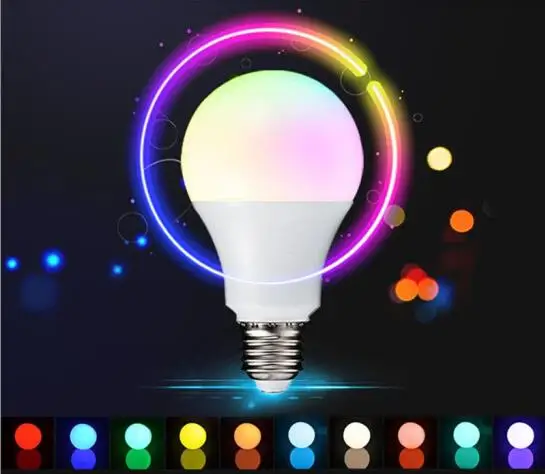 E27 LED 16 Color Changing RGB Magic Light Bulb Lamp 3W AC85-265V 110V 220V Lampada Led Light Spotlight + IR Remote Control