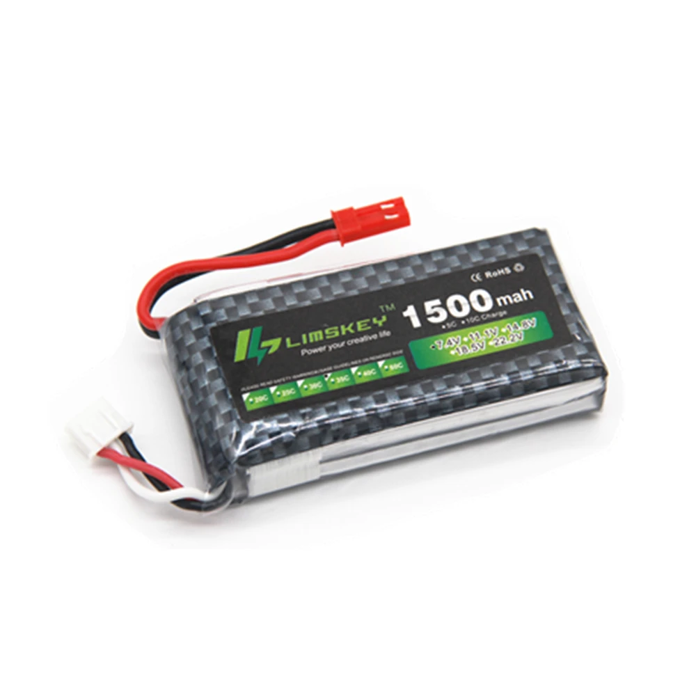 5pcs Limskey Power 2s 7.4V 1500mAh Lipo Battery for Helicopter Airplane RC Car Boat Battery 7.4 V 1500 mAh 2S 35C 903462 battery