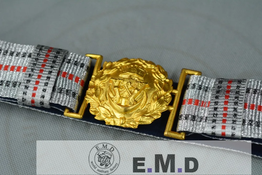 EMD WW1 Officer riem. Navy.