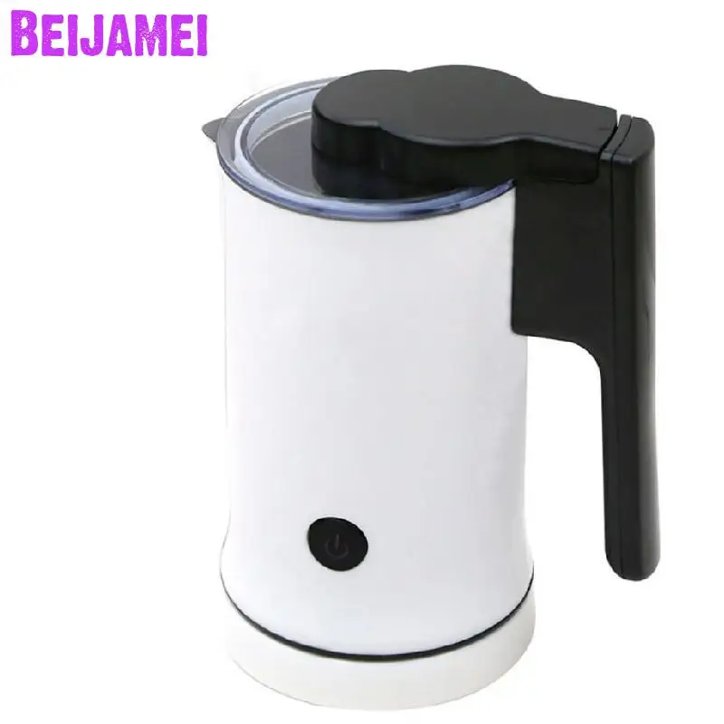 

BEIJAMEI Milk Frothers Electric Milk Foam Bubble Machine Small Automatic Foam Maker Making