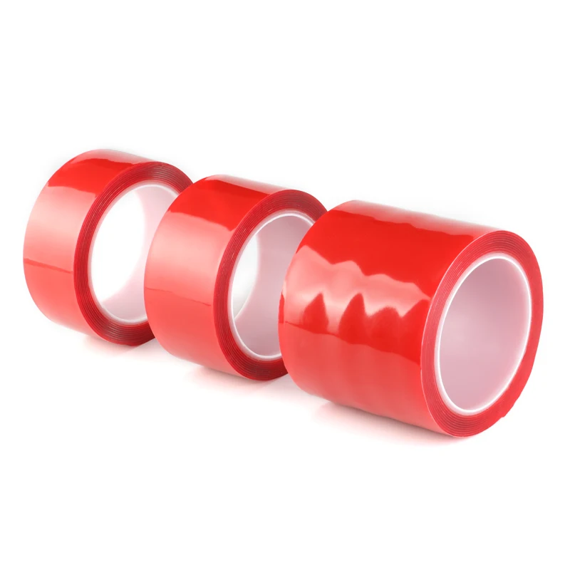 3 đồng hồ Đôi Băng Keo 2 Mặt Gia Đình Treo Tường Băng Keo Cao Cấp Acrylic Trong Suốt Không Dấu Vết Xe Dán băng keo