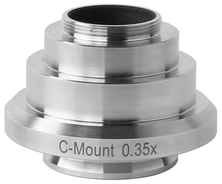 Imagem -02 - Microscópio Trinocular c Montagem 0.35x 0.5x 0.7x 0.8x 1x 1.2x 1.5x 2.25x c Adaptador de Câmera de Montagem Compatível para Microscópio Leica