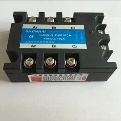 Three-phase solid state relay SJGX-3 D48 100A 480VAC