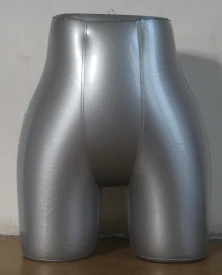 New Fashion High quality Wholesale Silver Gray Inflatable Female Form Pants Mannequin