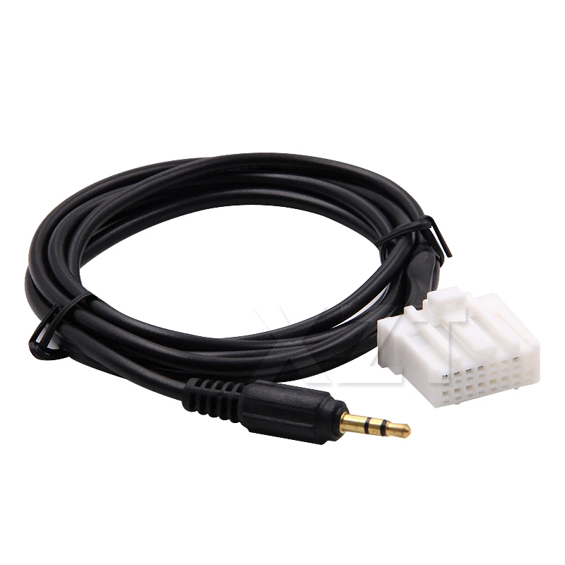 Cable adaptador de interfaz de CD de Audio auxiliar para coche Mazda 2, 3, 5, 6, RX8, MX5, 3,5-2006, MP3, teléfono móvil, sistema de Audio para coche, 2013mm