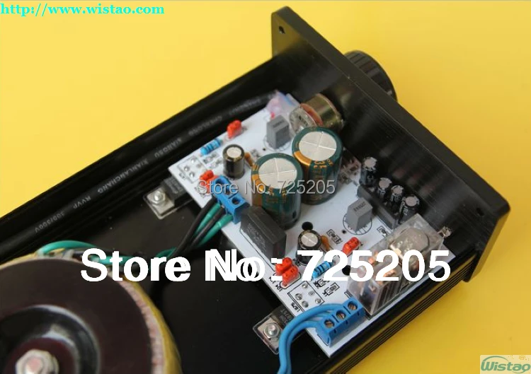 Iwistao 2x20w amplificador hifi lm1875, circuito de proteção de alto-falante com amplificador de potência, retificador independente de mesa, canal r