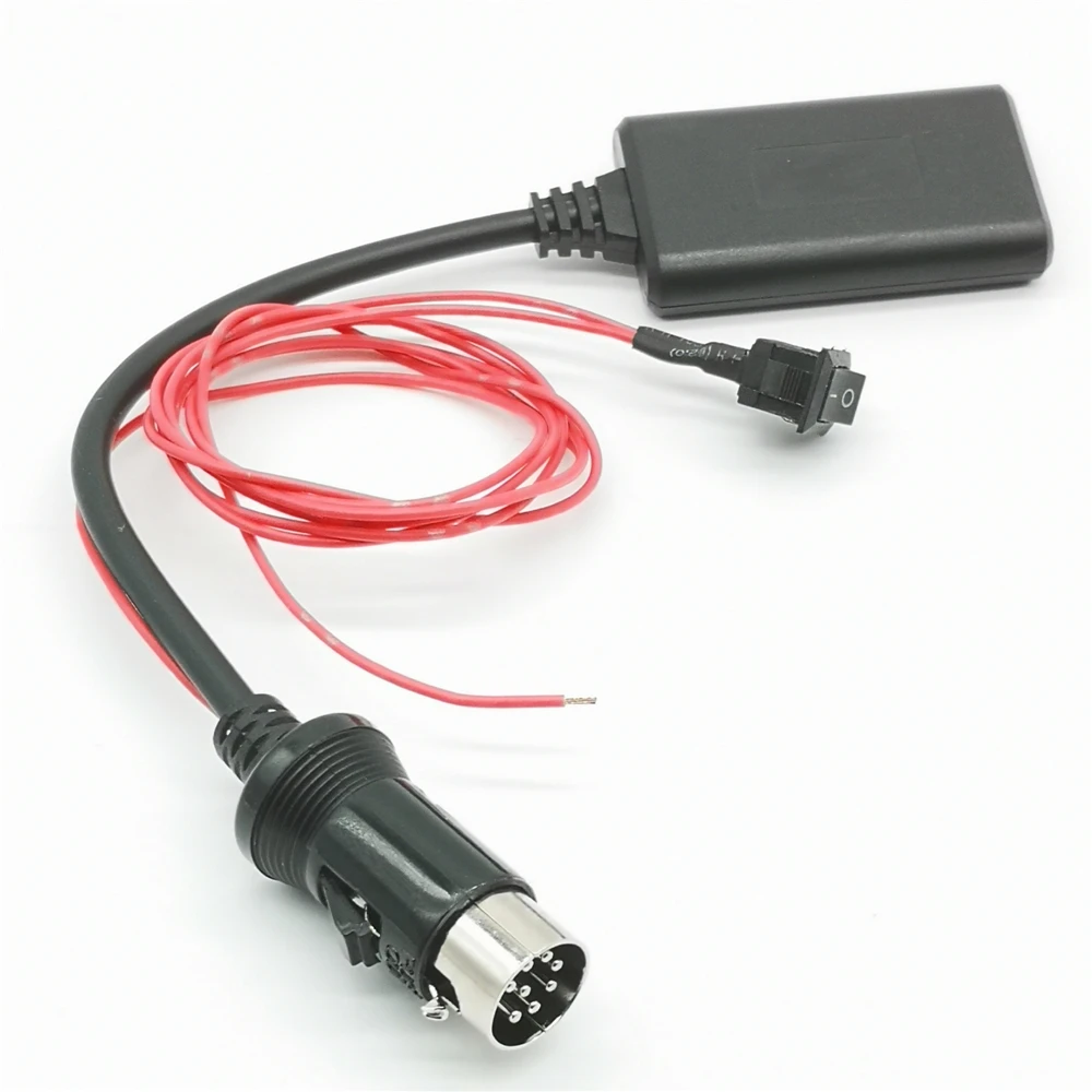 Bluetooth Adapter Audio Input AUX Cable 8 pin interface For Nissan