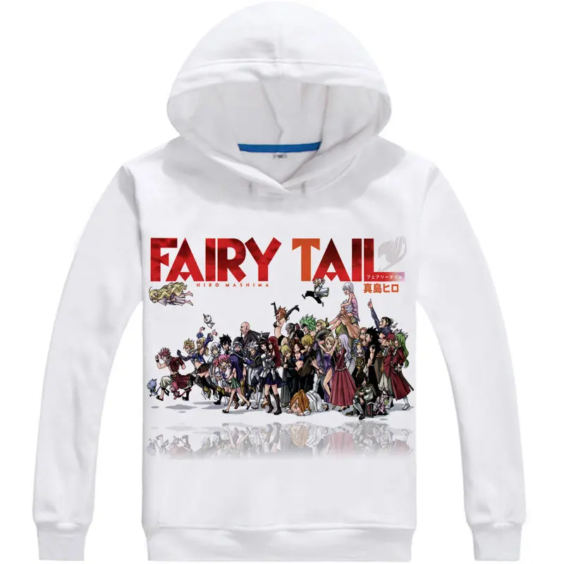 Fairy Tail Hoodie Anime Dragon Slayer Natsu Dragneel Cosplay Cartoon Trui Leuke Sweatshirts Japanse Cartoon Fans