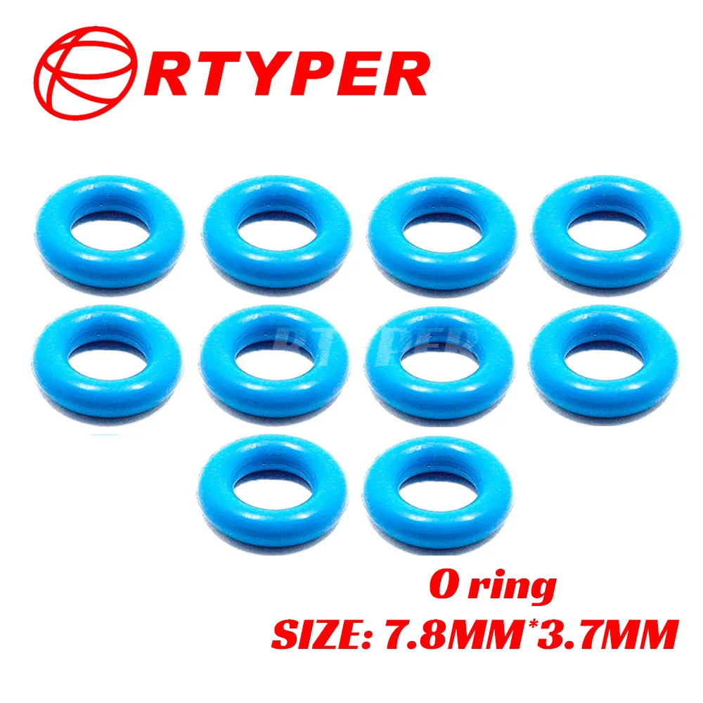 50 PCS For CHEVROLET & GMC Fuel Injector Rubber Oring Size:7.8*3.7mm 280158034  FJ10066 FJ10067 17113602